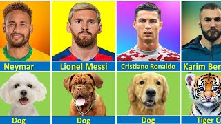 Famous Football Players And Their Favourite Animals.