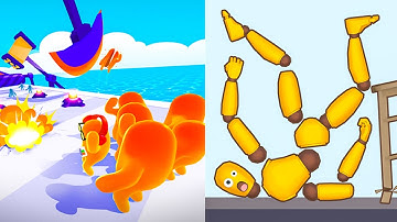 Join & Clash Vs Kick & Break The Ragdoll Games 🤷🧌 Max All Levels Android iOS Mobile  Gameplay Ep 04