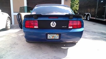 4.0 Mustang v6 Muffler delete - start up and revs