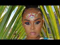 🎉CARNIVAL BARBIE🇯🇲 Makeup Tutorial! Full Detailed Carnival Makeup look!