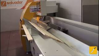 Salvador SuperPush 200 - Crosscut Saw - Gravity Feed