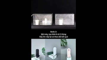 Máy lọc không khí ion âm bằng sóng siêu âm, khử mùi nhà vệ sinh, mùi nấu bếp, mùi thuốc lá