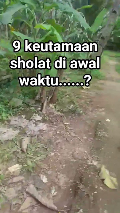Kenapa sholat diawal waktu#seputardakwah#feedshorts#sholat