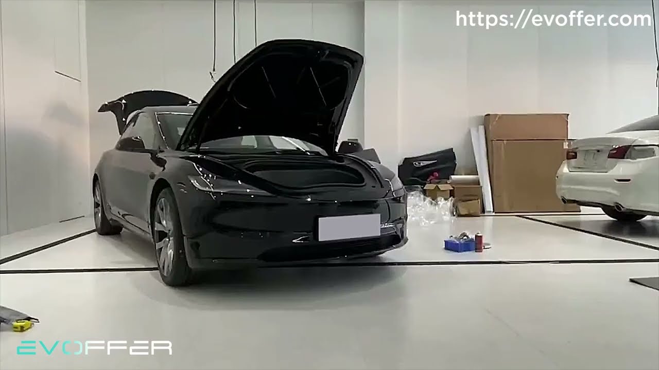 Tesla Model 3 Frunk Matte - Allwetter Schutzmatte - 2024 Highland –  E-Mobility Shop