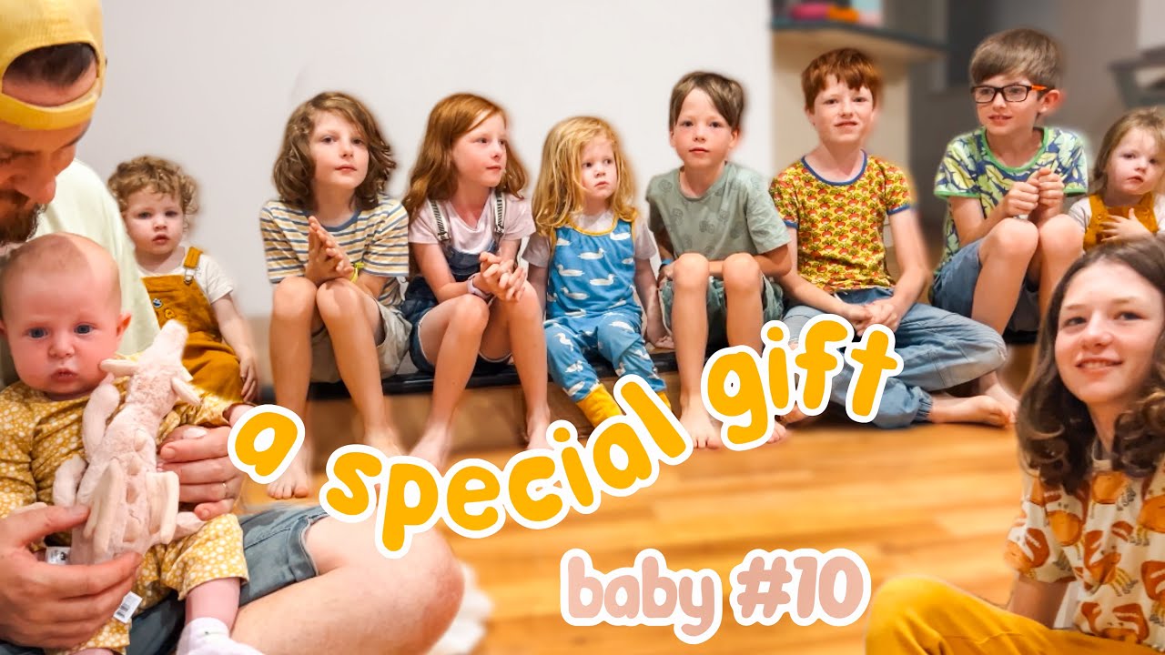 A SPECIAL GIFT | Mum of 10 w/ Twins + Triplets - YouTube