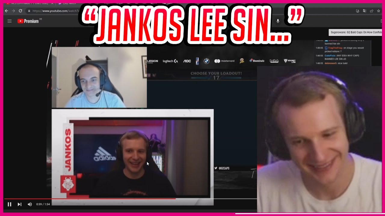 Jankos Reacts To Caps Rating Jankos' Lee Sin 😂 | G2 Jankos Clips