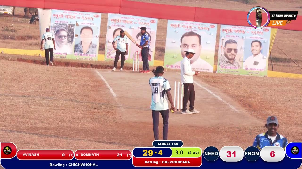 संघर्ष क्रिकेट क्लब, हरसुल आयोजितस्मृती चषक - २०२५पर्व-५ वे (day-2)