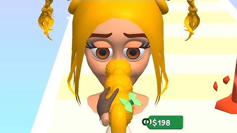 Wig Maker | All Levels Gameplay Walkthrough ✅ Andoroid, ios Game ( Levels 22 )