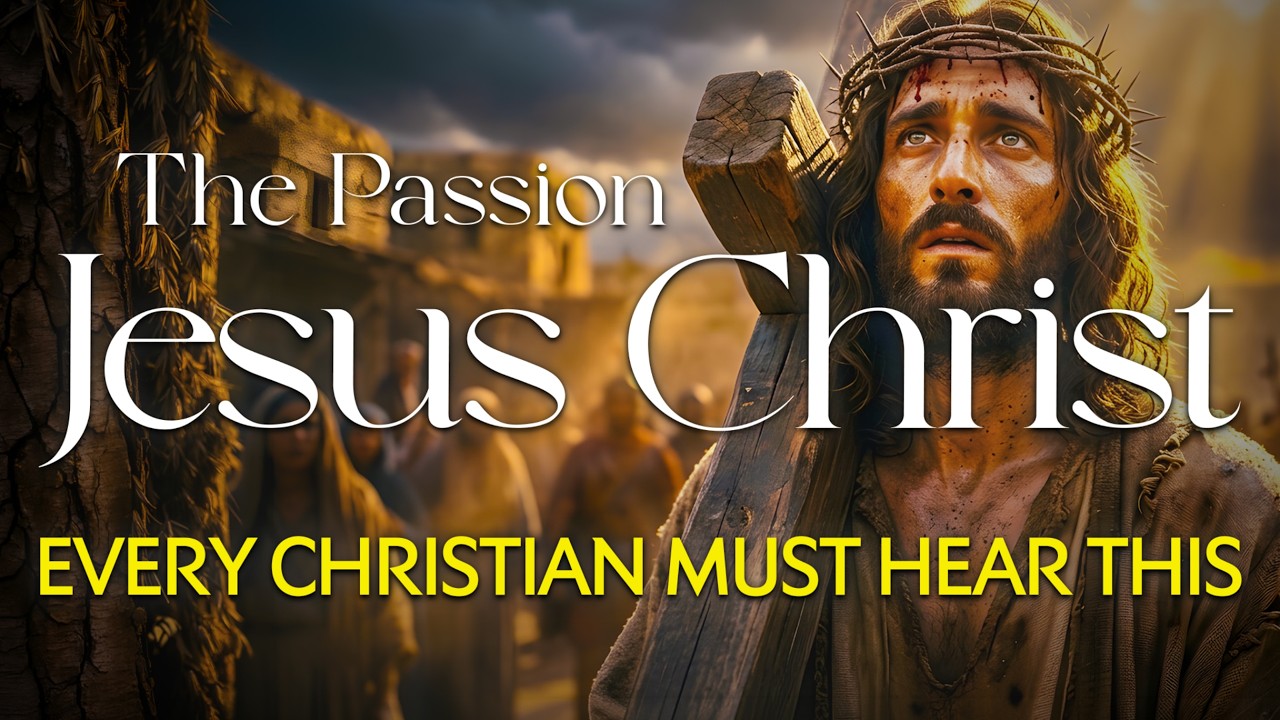 The Passion & Resurrection of Jesus Christ | The Complete Easter Story for Deep Sleep + Rain