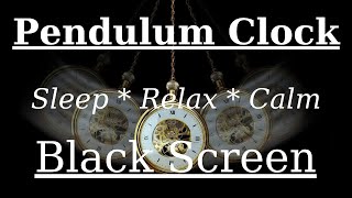 Pendulum Clock | White Noise | Sleep Relax Calm | 10 Hours | Black Screen screenshot 3