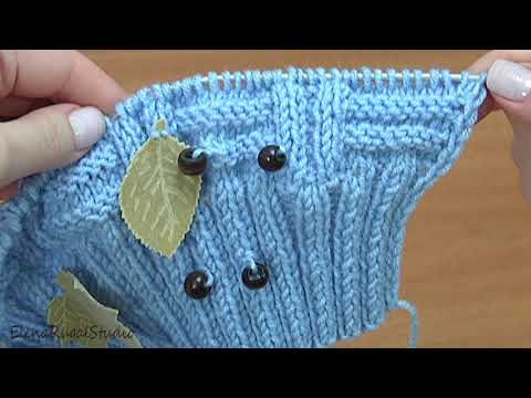 Simple Knitted Women Vest/ Part 1 of 2/ Step by Step Video Tutorial