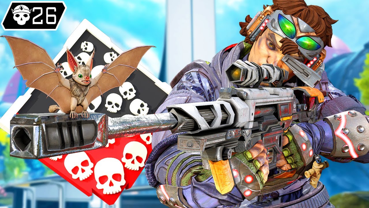 VANTAGE 26 KILLS & 4000 DAMAGE WAS AMAZING (Apex Legends Gameplay ...