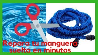 ♻✅ARREGLAR manguera EXPANDIBLE #FLEXIBE# de agua