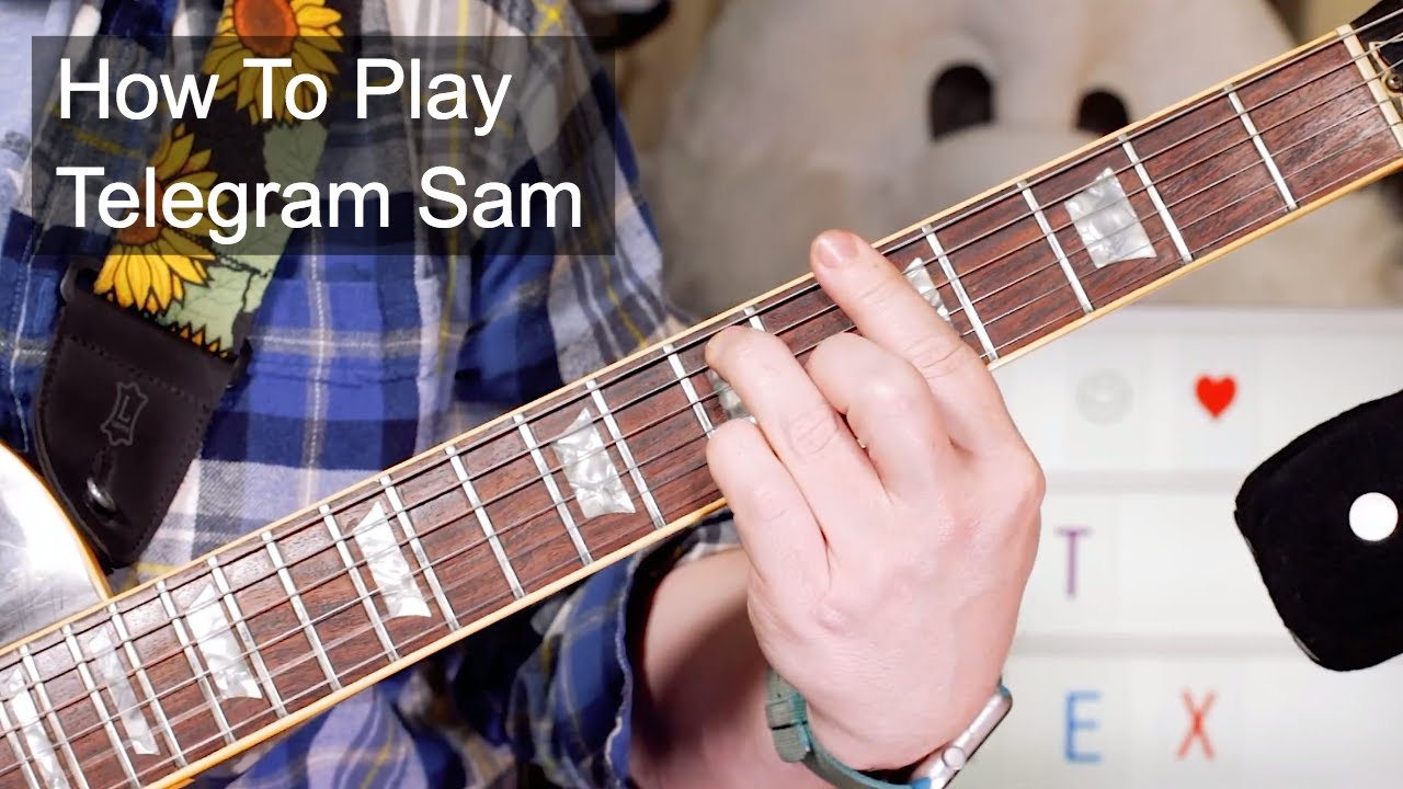 'Telegram Sam' T. Rex Guitar Lesson