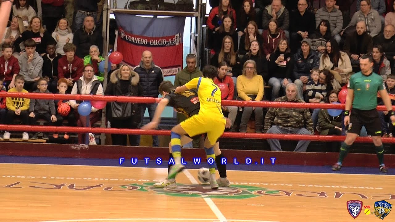 12/2/23 Coppa Italia : Futsal Cornedo - Aosta C5, highlights da bordo campo (U19) Calcio a 5