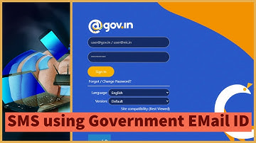 Government Email ID for sending Free SMS - Quick SMS Facility by NIC