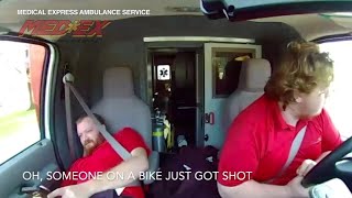 Paramedic talks Chicago shooting caught on ambulance dashcam video