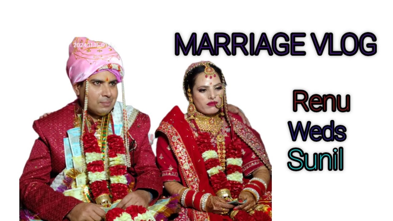 Renu weds Sunil full marriage vlog//Renu ki shadi #vlogs @unstoppablegurmeet9106