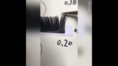 individual lashes extension (0.03mm-0.25mm)
