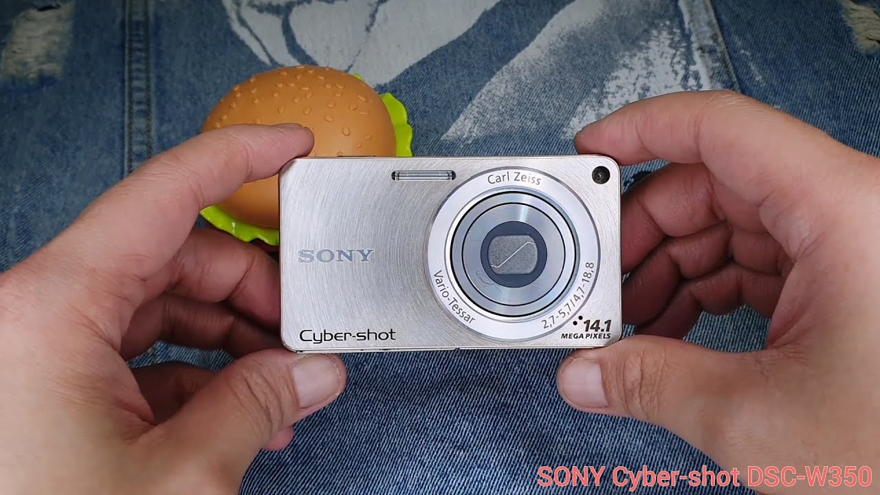 SONY Cyber-shot DSC-W350 - YouTube