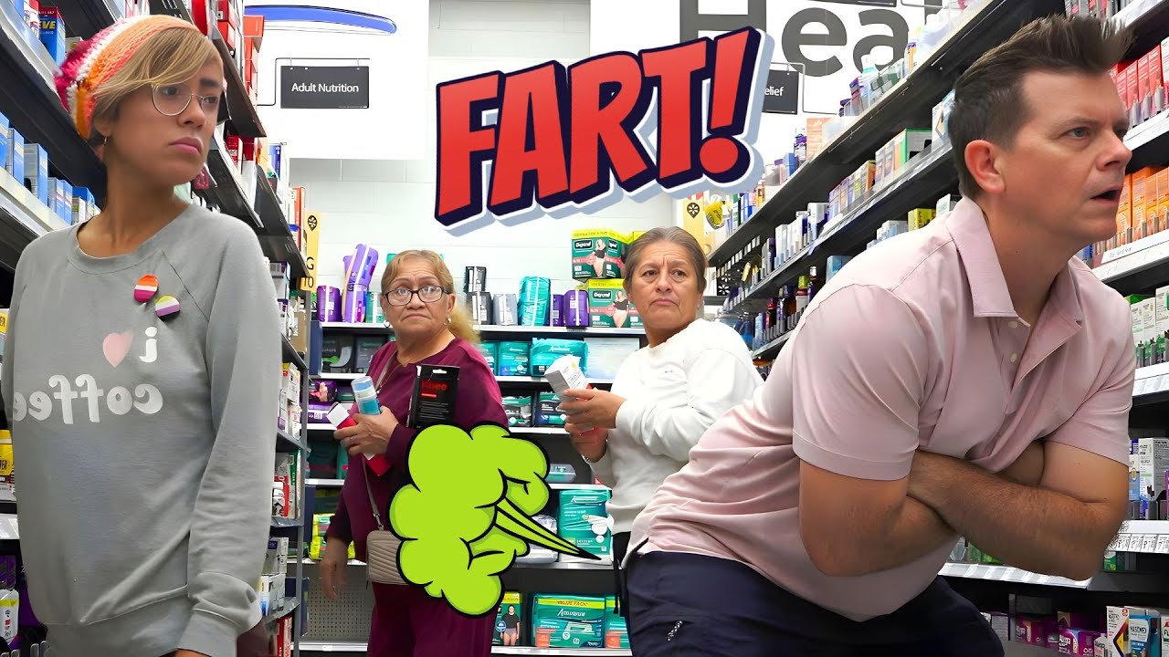 Женщина флиртует с пукающим мужчиной в Walmart — THE POOTER