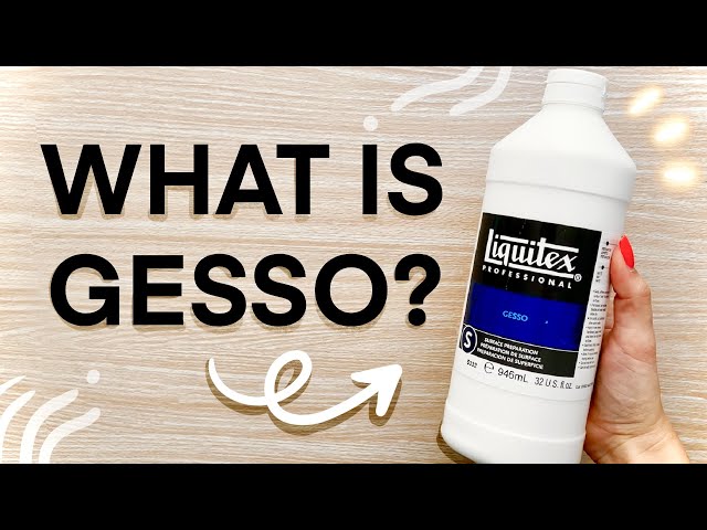 What is Gesso? How To Use Gesso + Why It's Important For Sketchbooks &  Paintings! 