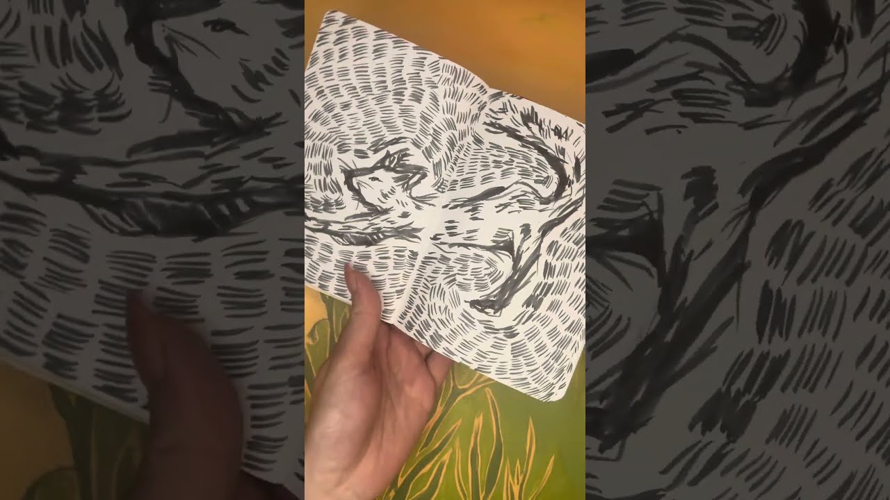 Sketchbook Flip-through - My Painting Journal