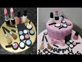 Makeup cake design |Makeup Cake Recipe |Fondant Makeup cake decorating |Fondant cake Recipe