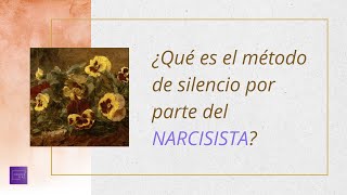¿Qué es el método de silencio por parte del NARCISISTA? by Conoce Más - Narcisismo! 270 views 2 weeks ago 2 minutes, 5 seconds