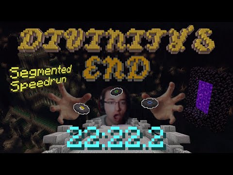 Minecraft CTM Speedrun • Divinity's End • 22:22.2 (Segmented)