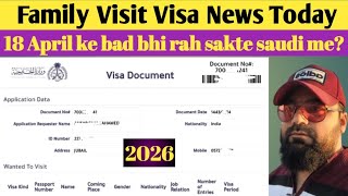 Family Visit Visa News Today Family Visit Visa Extension Update
