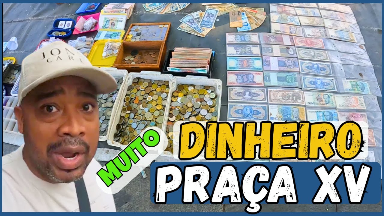 O Lugar do Dinheiro  FEIRA DA PRAÇA XV - RIO DE JANEIRO