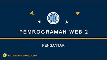 Video Pembelajaran Pemrograman Web 2