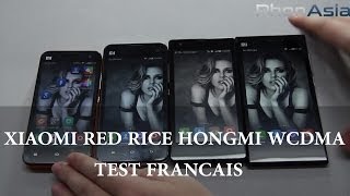 Xiaomi Red Rice Hongmi WCDMA Test Français