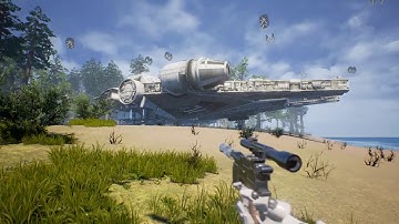 The Millenium Falcon Unreal Engine
