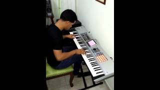 Video thumbnail of "Julio Rijo Solo tu Gracia, de Rene Gonzalez En Piano. Instagram: Rijoperalta"