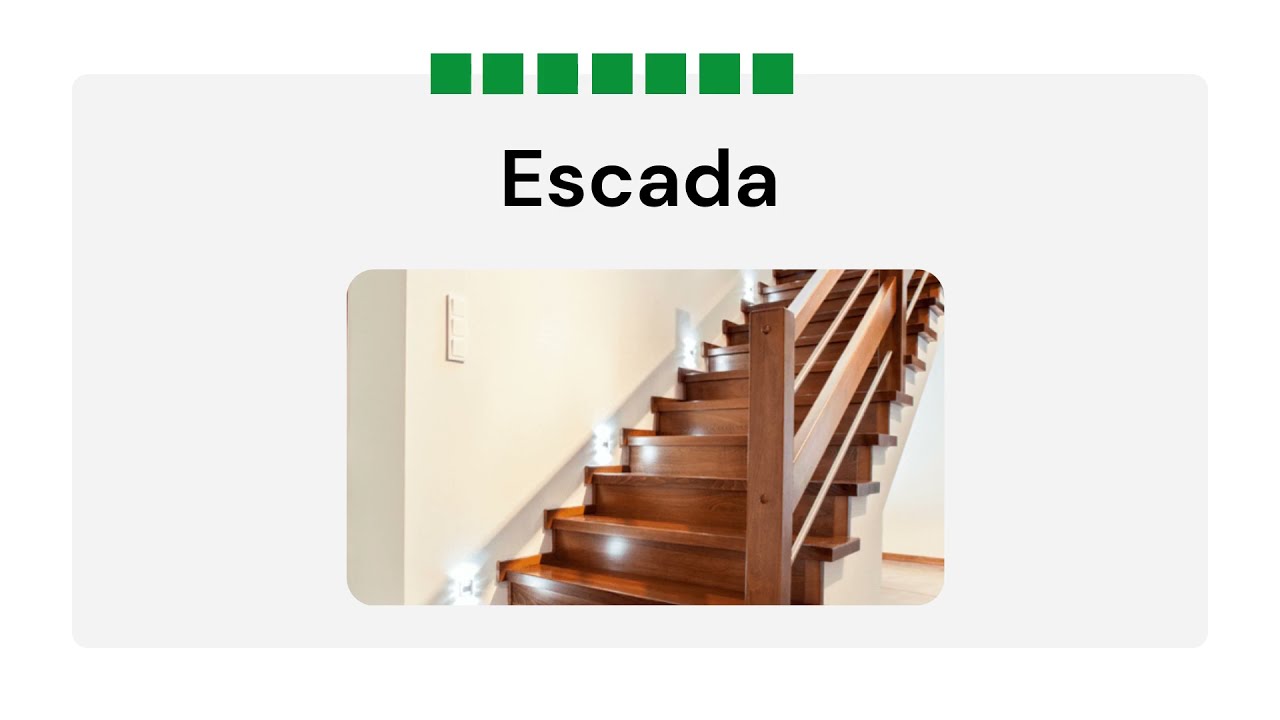 AS PARTES DA CASA | Portuguese lesson | Lección de portugués | Leçon de portugais