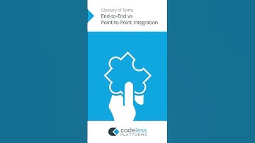 End-to-end vs Point-to-point Integration  #bpa #datamanagement #rpa #processorchestration