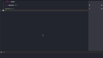 Swift Tutorial: Variables