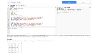 Finding missing term in Arithmetic and Geometric Sequence using Python