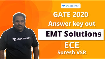 ECE Solutions Part 1 - EMT | GATE 2020 Answer Key | Suresh VSR