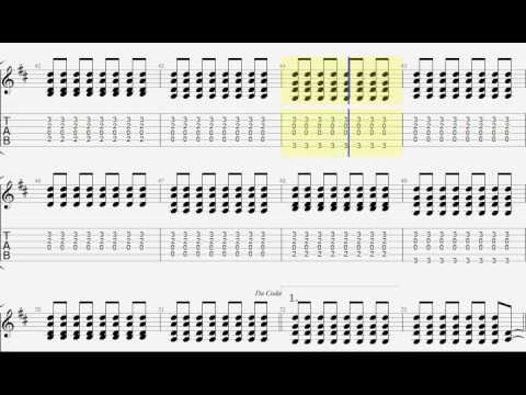 Ellegarden スターフィッシュ ギター タブ Guitar Tab Youtube