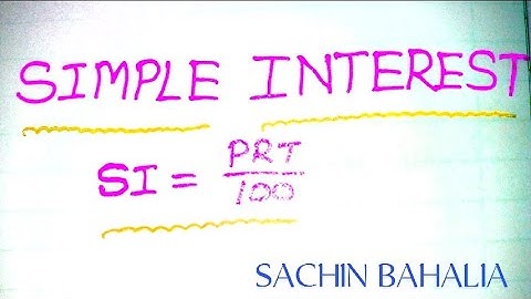 SIMPLE INTEREST "ODIA" LANGUAGE // concept with question and answer //  ||sachin bahalia||