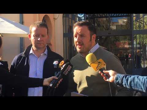 Visita a #Aspe de Pablo Ruz Senador y Candidato primero al PP