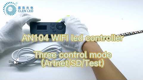 New product WIFI led controller with ARTNET/SD card/ Test three mode