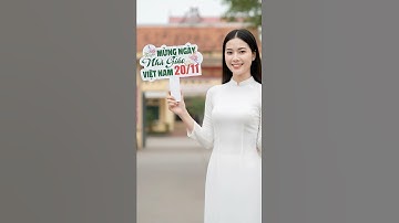 Bảng hashtag cầm tay Ngày Nhà Giáo Việt Nam 20/11 - formex dày 5li, tay cầm liền, in đẹp, giá rẻ