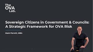 Sovereign Citizen OVA Risk Management - A systems thinking framework for  Government and Councils