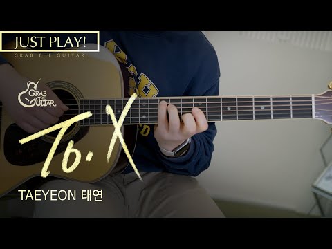 X - TAEYEON 태연 [Just <strong>Play</strong>! l Acoustic Guitar <strong>Cover</strong> l 기타 커버]