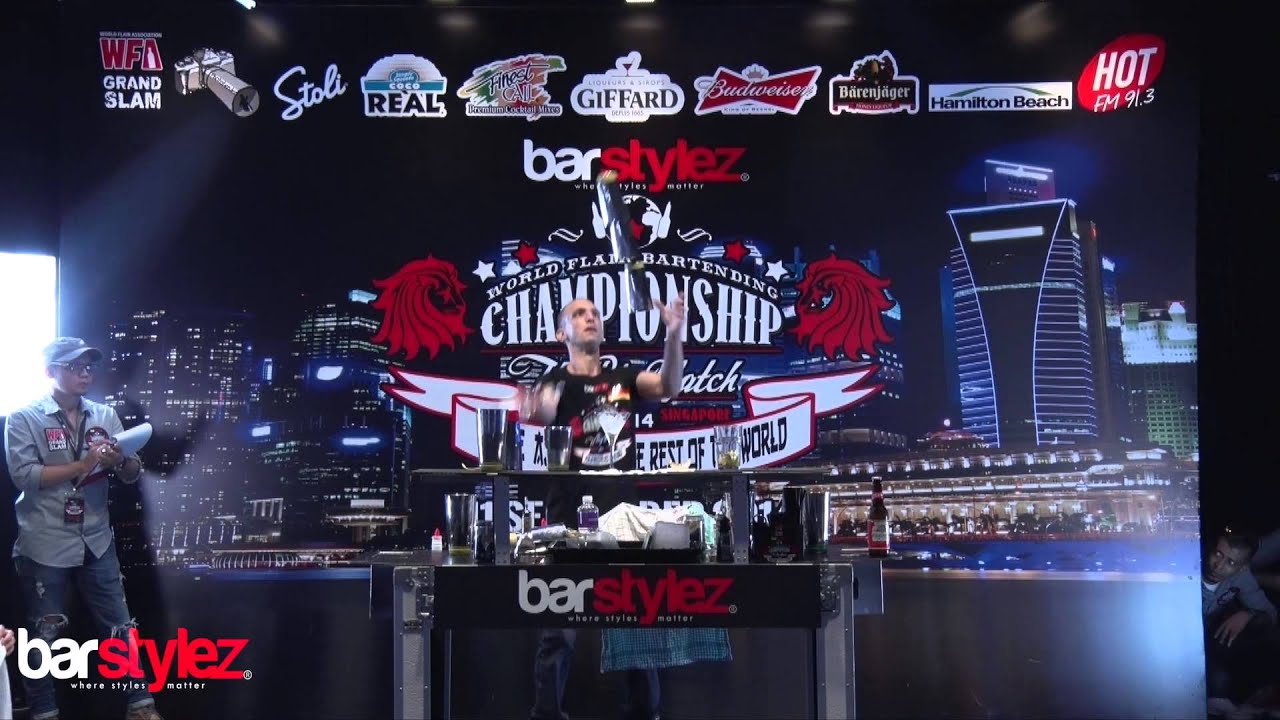 Manuel Wieser (Germany) - Barstylez "The Big Match" 2014 WFA Grand Slam Qualifying Rounds