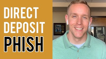 Direct Deposit Phish: How To Identify A Phishing Attempt | CCS Tech Tip |